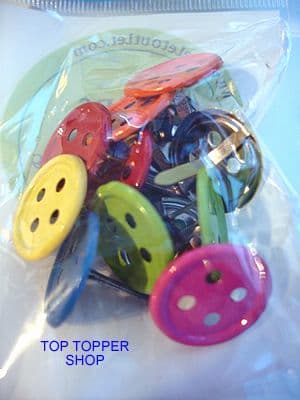 BUTTON BRADS - BRIGHTS