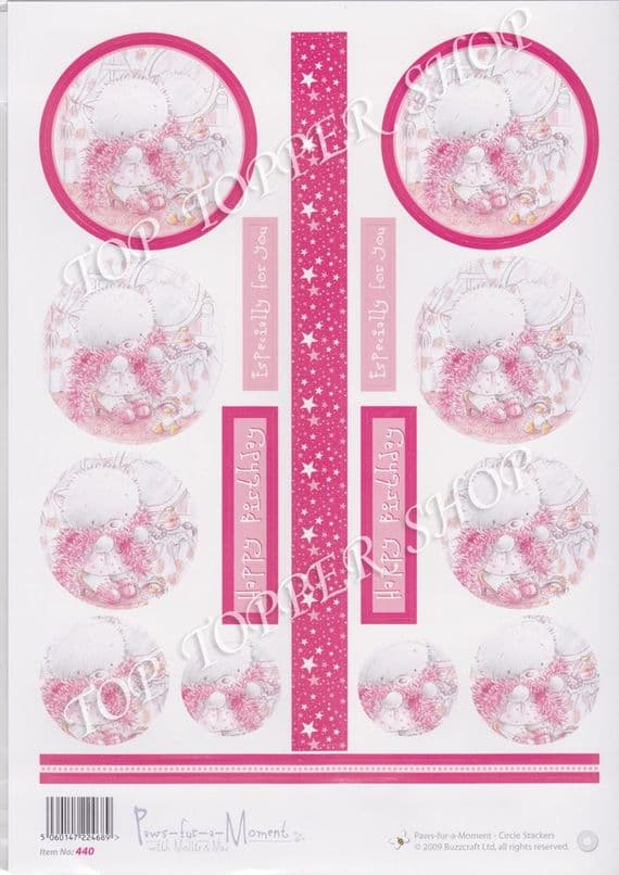 BUZZCRAFT DIE CUT DRESS UP KITTEN PYRAMAGE 440