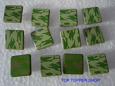 CAMOUFLAGE ARMY BRADS