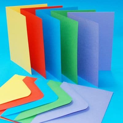 Cards & Envelopes C6 Bright  5 Pack