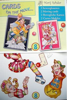 CARDS ON THE MOVE 8 - TEENS SKATEBOARD & JUGGLING