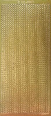 Chain Borders Gold Peel Off Stickers  Doodey 6551