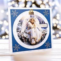 Christmas Angel Bauble  A4 Die Cut Christmas Decoupage Sheet - Katy Sue Designs