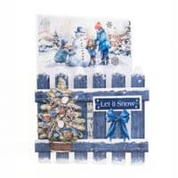 Christmas Garden Picket Fence Card Making Kit - Katy Sue