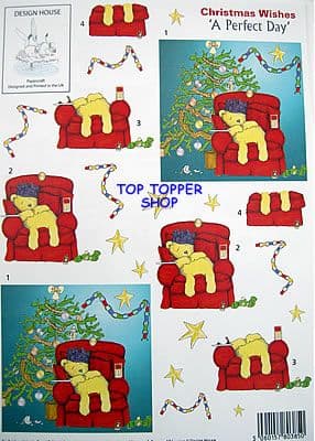 CHRISTMAS WISHES - PERFECT DAY - DESIGN HOUSE DECOUPAGE