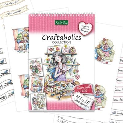 Craftaholics Paper Craft Pad Toppers Sentiments & Verses