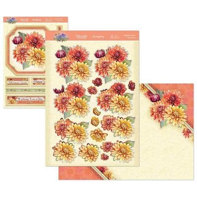 Delightful Dahlias - Hunkydory In Full Bloom Deco-Large Kit