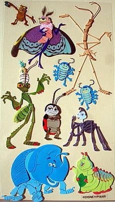 DISNEY A BUG'S LIFE EK SUCCESS JOLEE'S BOUTIQUE STICKERS