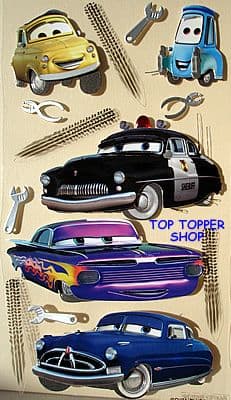 DISNEY CARS EK SUCCESS JOLEE'S BOUTIQUE STICKERS