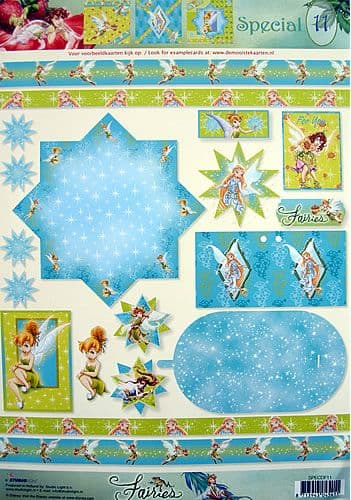 DISNEY FAIRIES TINKERBELL 11 STUDIOLIGHT SPECIAL PAPER