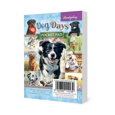 Dog Days - Hunkydory Pocket Pad  64 A7 Sheets