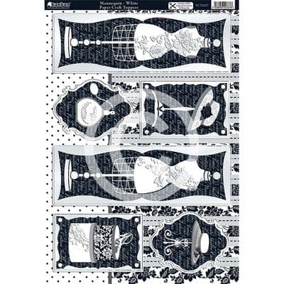 DRESS UP Mannequin White TOPPERS KANBAN 9337