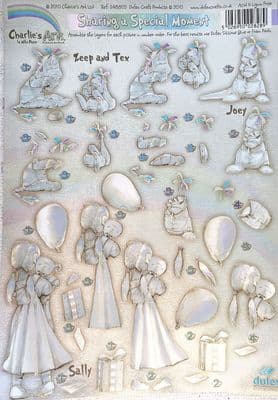 Dufex Die Cut Decoupage Sheet Charlie's Ark 248805