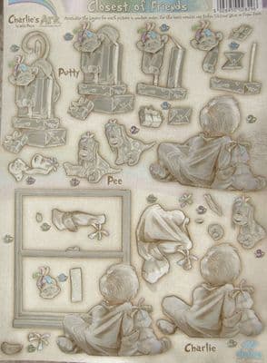 DUFEX DIE CUT DECOUPAGE SHEET CHARLIE'S ARK 6