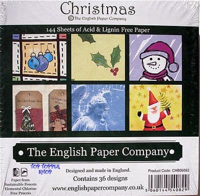 ENGLISH PAPER COMPANY CHRISTMAS PAPER 6X6