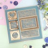Fantastic Frames - 4 A5 Sheets Hunkydory  Delightful Die-Cuts