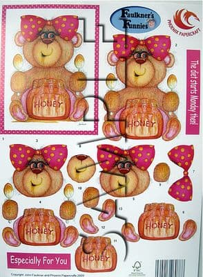 FAULKNER'S FUNNIES - DIET STARTS MONDAY! decoupage sheet 10