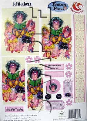 FAULKNER'S FUNNIES - GONE WITH THE WIND 3d Stackerz 13