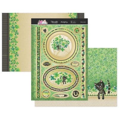 Feline Lucky! - Hunkydory Heartfelt Luxury Card Topper Set