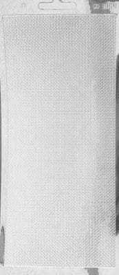 Fine Dot Borders Silver Mirror Peel Off Stickers  CD3054