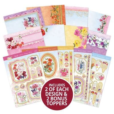 Forever Florals - Summer Splendour Luxury Topper Collection  Hunkydory