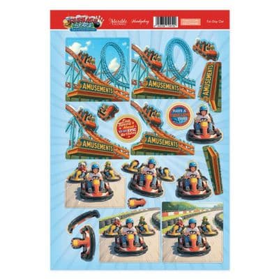 Fun Day Out - Hunkydory Teenage Years Decoupage Topper Sheet