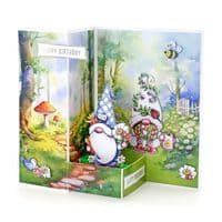Garden Gnomes - 4 Pack - A4 Die Cut Decoupage Sheets - Katy Sue Designs