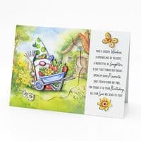 Garden Gnomes - 4 Pack - A4 Die Cut Decoupage Sheets - Katy Sue Designs
