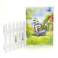 Garden Gnomes Scene Stash, 8 sheets - Katy Sue