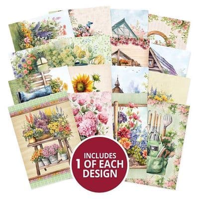 Gardening Days 16 A7 Sheets from Hunkydory  Pocket Pad