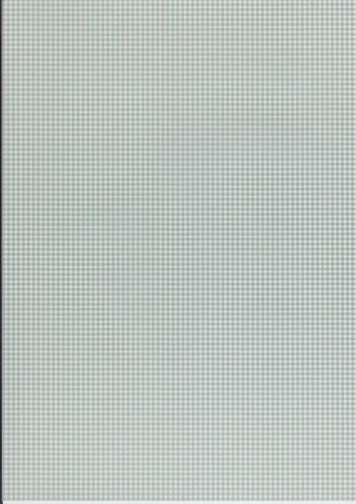 GINGHAM STONEWASH GREEN A4 VELLUM PAPER KANBAN