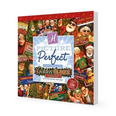Golden Oldies Festive Fun - Hunkydory Picture Perfect Paper Pad 48 Sheets