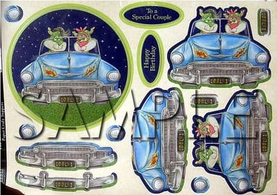 GRIFFINS - AT THE DRIVE-IN KANBAN TOPPERS 9586