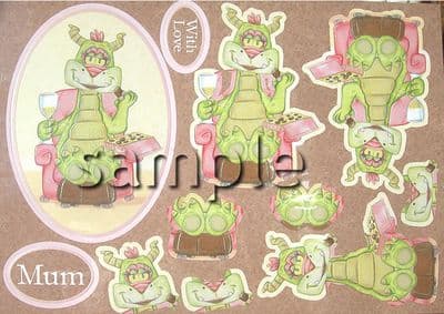 GRIFFINS - MUM'S CHAIR KANBAN TOPPERS 9582