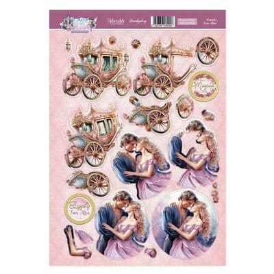 Happily Ever After -  Hunkydory A Touch of Magic Decoupage Topper Sheet