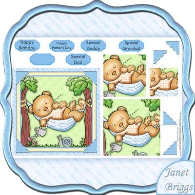 Hard Life With The Children Pyramage Printed Sheet 506dd