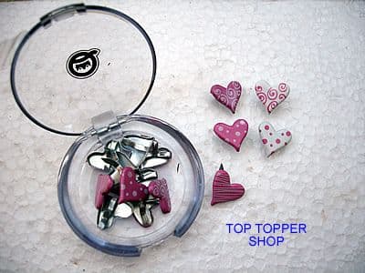 HEART THROB 'WINK' BRADS