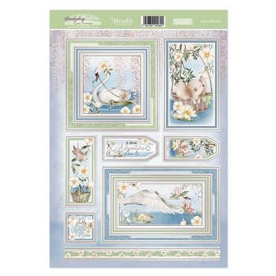 Hello Little One - Hunkydory Favourites Toppers A4 Sheet