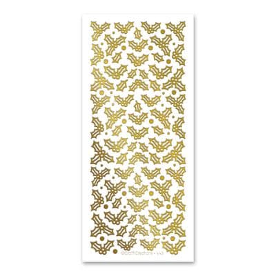 Holly Sprigs Gold - Katy Sue Peel Off Stickers