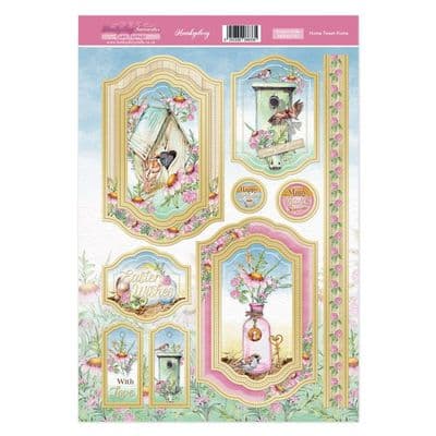 Home Tweet Home - Hunkydory Favourites Toppers A4 Sheet