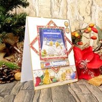 Hunkydory Christmas Festive Memories Luxury Card Topper Kit - Waiting For Santa