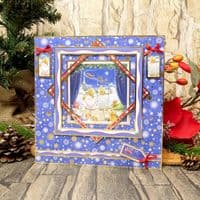 Hunkydory Christmas Festive Memories Luxury Card Topper Kit - Waiting For Santa