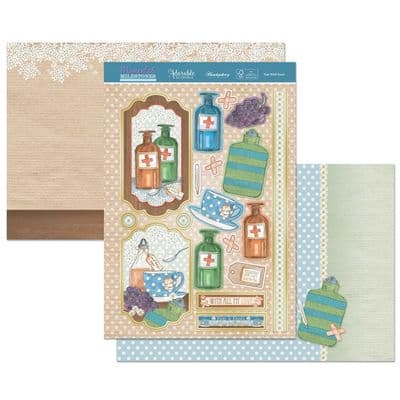 Hunkydory Moments & Milestones Luxury Card Topper Collection - Get Well Soon