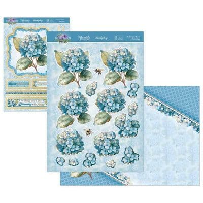 Hydrangea Bloom - Hunkydory In Full Bloom Deco-Large Kit