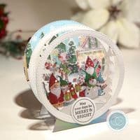 It's Snome Time Collection 2  - 10 Sheets Christmas 3D Decoupage Set Craft Consortium