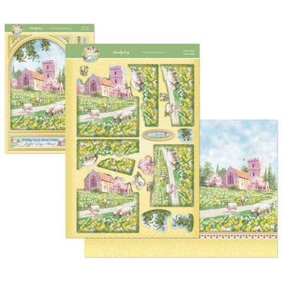 Joyful Days - Hello Spring Hunkydory Die Cut Decoupage Kit