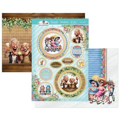 Keep Laughing - Hunkydory Golden Oldies Luxury Topper Set