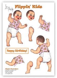 LA PASHE DECOUPAGE - FLIPPIN KIDS - FLIPPIN' FIRST STEPS