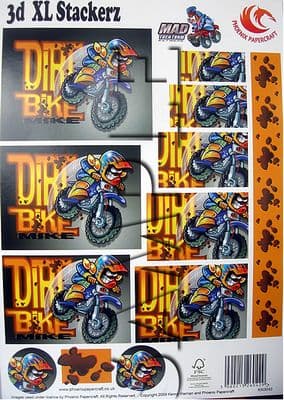 MAD TECH TEAM - DIRT BIKE 3d Stackerz 42