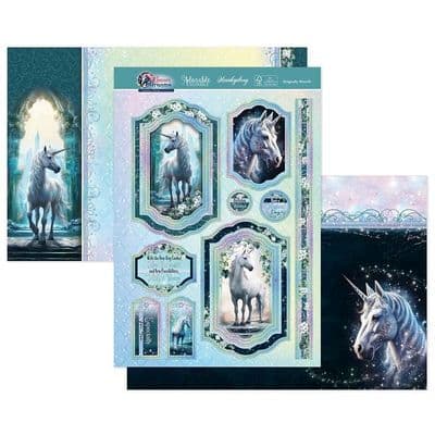 Magically Moonlit  - Unicorn Dreams Hunkydory  Luxury Cardmaking Topper Set